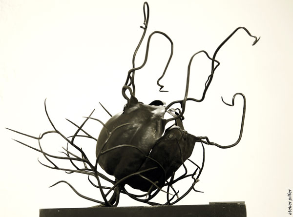 menu 2 sculpture les mauvaises graines la nigelle de damas